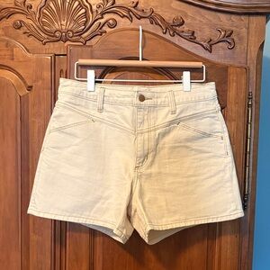 Universal Thread Cream High-Rise Jean Shorts